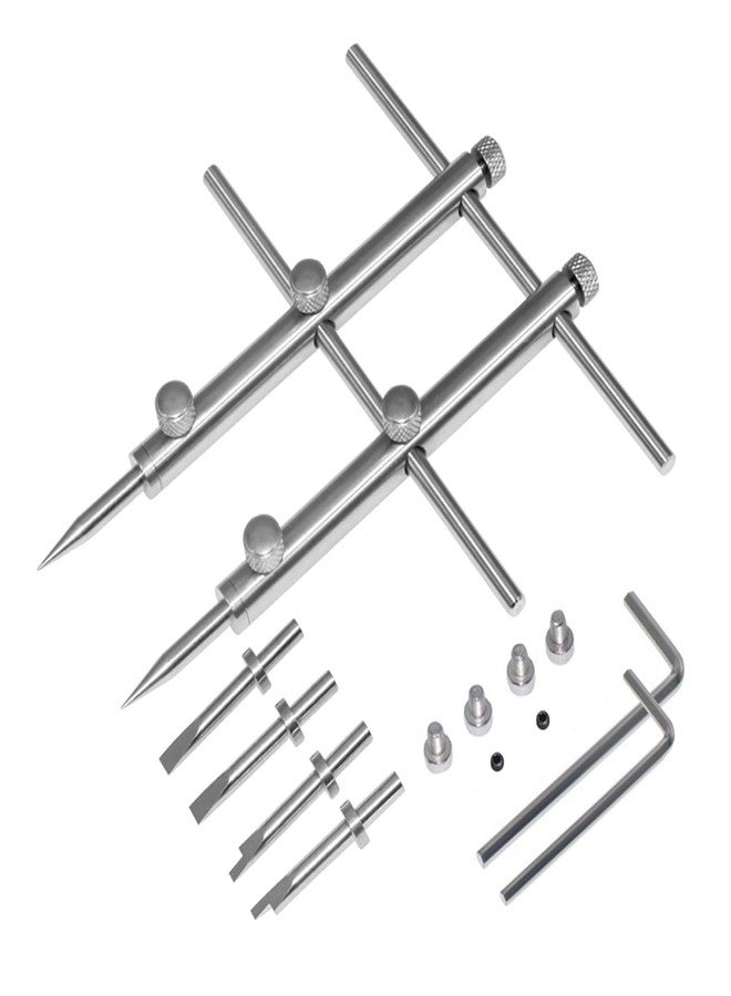 eTone Ultra Fine Photo Accessories Spanner Wrench Tool For SLR DSLR Large Format Camera Lens Repair Opening Retaining Ring Remover, Anti-Magnetic 3 Tips, 6 Screws and 2 Hexagon. - Image 1